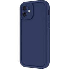 Uray Store Apple iPhone 11 Kılıf Viera Silikon - Lacivert