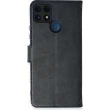 Uray Store Realme C25 Kılıf Trend S Plus Kapaklı Kılıf - Lacivert