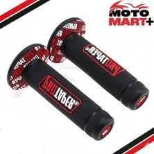 Motomart+ Yamaha Xmax 250 Silikonlu Motosiklet Elcik Kırmızı ERT1807