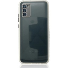 Uray Store Samsung Galaxy A02S Kılıf Miami Şeffaf Silikon - Şeffaf