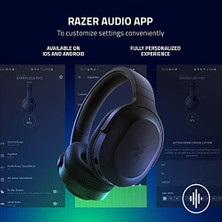 Hype Store Razer Barracuda x - Kablosuz Çoklu Platform Oyun ve Mobil Kulaklık (Smartswitch Çift Kablosuz, Ergonomik Tasarım, Triforce 40MM, Kardioid Mikrofon, Kulaklık Üstü Kontroller, 50 Saat Pil Usb-C) Siyah