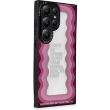 Uray Store Samsung Galaxy S24 Ultra Kılıf Mirror Desenli Kapak - Mirror - 11