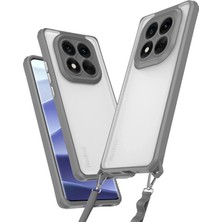 Uray Store Xiaomi Redmi Note 14 Pro 5g Kılıf Penta Silikon Kılıf - Titan Gri