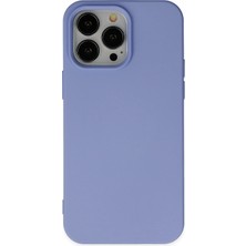 Uray Store Apple iPhone 14 Pro Max Kılıf Nano Içi Kadife Silikon - Lila