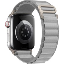 Uray Store Apple Watch 38MM Mountain Kordon - Gri