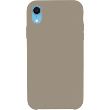 Uray Store Apple iPhone Xr Kılıf Lansman Legant Silikon - Bej