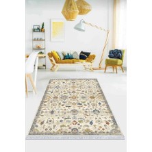Butik Hafsa Butikhafsa Dijital Baskı Dokuma Taban Dört Mevsim Kaymaz Yıkanabilir Kesme Koridor Mutfak ve Oda Kesme Yolluk Halı