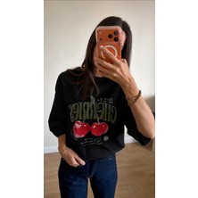 Staff Storeco Oversize Tişört Baskılı Chery