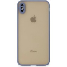 Uray Store Apple iPhone x Kılıf Montreal Silikon Kapak - Gri
