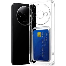 Uray Store Xiaomi Redmi A3 4g Kılıf Kart Şeffaf Silikon - Şeffaf