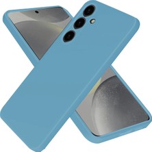 Uray Store Samsung Galaxy A56 Kılıf Nano Içi Kadife Silikon - Mavi