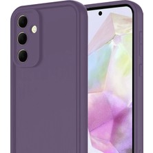 Uray Store Samsung Galaxy A16 5g Kılıf Viera Silikon - Mürdüm