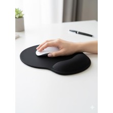 Hype Store Tıger Track Siyah Bilek Destekli Ergonomik - Kaymaz Taban Mouse Pad