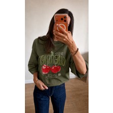 Staff Storeco Oversize Tişört Baskılı Chery