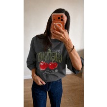 Staff Storeco Oversize Tişört Baskılı Chery