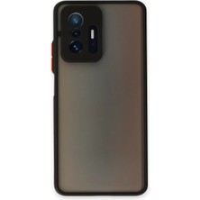 Zemira Home Newface Xiaomi Mi 11T Pro Kılıf Montreal Silikon Kapak - Siyah