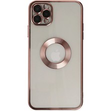 Uray Store Apple iPhone 11 Pro Kılıf Slot Silikon - Rose Gold