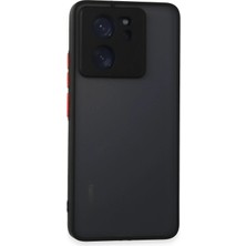 Uray Store Xiaomi Mi 13T Pro Kılıf Montreal Silikon Kapak - Siyah