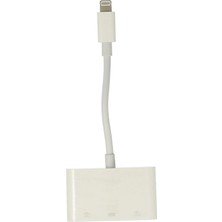 Uray Store APR23 Iphone Otg 3in1 - Beyaz