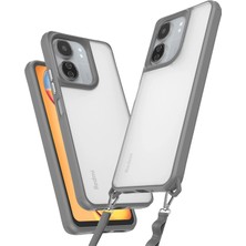 Uray Store Xiaomi Redmi 13C Kılıf Penta Silikon Kılıf - Titan Gri