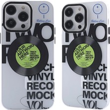 Uray Store Apple iPhone 14 Pro Kılıf Apollo Magneticsafe Desenli Kapak - Apollo Şeffaf - 5