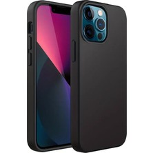 Uray Store Apple iPhone 12 Pro Kılıf First Silikon - Siyah