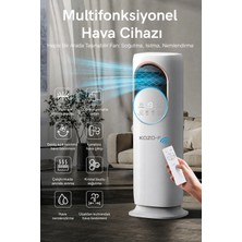 Uzaktan Kumandalı Sıcak Soğuk Akıllı Klima Fanı – 2000W Isıtma, 60W Soğutma, Uv Sterilizasyon, 4-5l