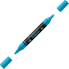 Faber Castell Multimark Akrilik Markör  Kalem Azure