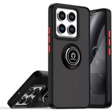 Negok Newface Xiaomi Mi 14T Pro Kılıf Montreal Yüzüklü Silikon Kapak - Siyah
