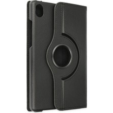 Uray Store Lenovo Tab M8 Kılıf 360 Tablet Deri Kılıf - Siyah