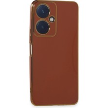 Uray Store Vivo Y27 Kılıf Volet Silikon - Kırmızı