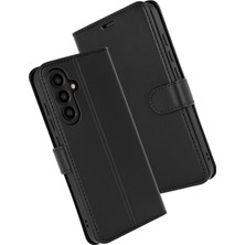 Uray Store Samsung Galaxy S25 Fe Trend S Plus Kapaklı Kılıf - Siyah