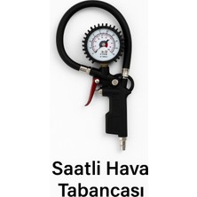 Yenilig Saatli Hava Tabancası – 0-8.5 Bar / 0-120 Psı Manometreli Lastik Şişirme ve Basınç Ölçer