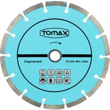 Tomax Segmentli Elmas Beton Kesici Disk - 115X2,0X22
