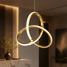 Nehir Hediyelik Nehir Eskitme Modern Ultra Beyaz Ledli Sarkıt Ledli Avize