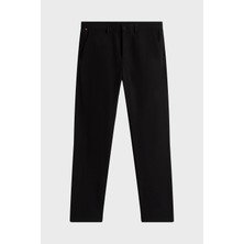 Tommy Hilfiger Erkek Siyah Tommy Hilfiger Denton Knıt Tech Chı Siyah Erkek Pantolon