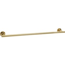 System Banyo Aksesuarları Hoop Duvare Monte Uzun Havluluk Gold 60 cm
