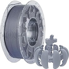 Mabelme Store Creality Cr-Pla Filament, 1.75MM 3D Yazıcı Filamenti, 1.0kg (2.2lbs) Makara, Çözgü Arttırılmış Tokluk Yok, Boyutsal Doğruluk ± 0.03MM Baskı Filamenti, Fdm 3D Yazıcılar Için Uygun (Gri)