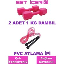 Empressco Sağlıklı Egzersiz Seti: Atlama Ipi ve 1 kg Çiftli Dambıl