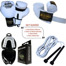 Empressco Çeşitli Spor Seti: Eldiven, Ip, Dişlik ve Bandaj, 3,5 Metre