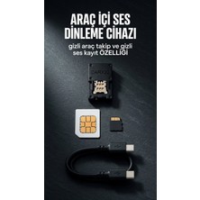 Araç Içi Canlı Ses Dinleme ve Takip Cihazı