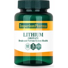 Lithium Orotate 5mg 60 Kapsül