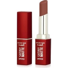 Satiny Lipstick No:02 Velvet Taupe - Mat Ruj