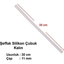 Aras Mum Silikon Kalın 11MM-30 cm - 1 Kg.