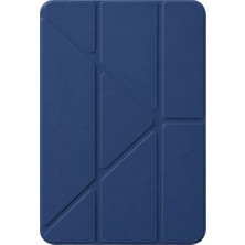 Stylmenplus Newface Apple iPad Air 11 (2026) Mera Kalemlikli Tablet Kılıfı - Lacivert