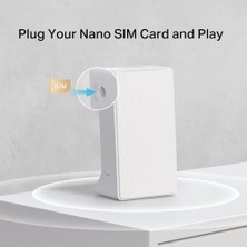 MB230-4G, AC1200MBPS, Mobil Uygulama Destekli, 64 Cihaza Kadar Bağlantı, Sım Kart Girişli, 2 Adet Ethernet Portlu, Dual-Band Cat 6 4g+ Lte Router