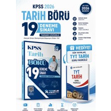 Karma Kitaplar Yediiklim Yayınları 2026 Kpss Atölye Serisi Börü Tarih Tamamı Çözümlü 19 Deneme Sınavı-Gür Yayınları Tyt Tarih Soru Fasikülü Hediye!!