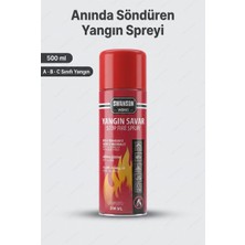 Evgereçlerim Yangın Söndürücü Sprey 500ML Pratik Hızlı Müdahale Kompakt Taşınabilir