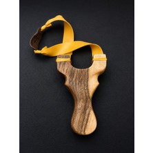 Kök profesyonel Ceviz Ağacı Sapan – El Yapımı Ahşap Slingshot – Güçlü Ergonomik Hedef Atış Sapanı – Premium Kalite