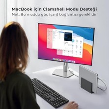 Usb-C To Displayport 1.4 Kablo 2 Metre 8k 60Hz 4K 144Hz 2k 240Hz Type-C To Dp Monitör Kablosu Thunderbolt 5/4/3 Uyumlu